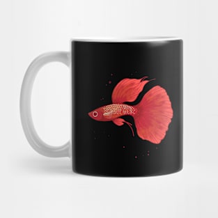 Red Moscow Guppy Mug